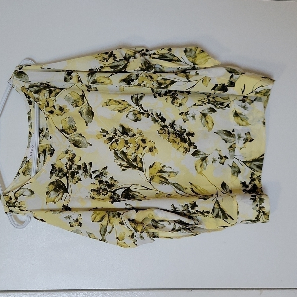 CLEO Floral Blouse US L